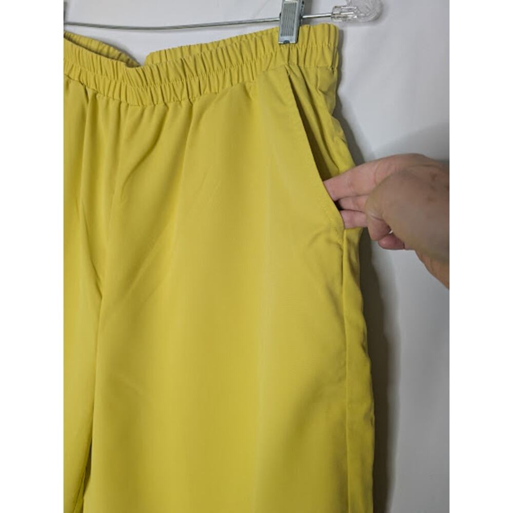 ZANZEA Collection mustard yellow set womens size XXL NWT Bohemian Corpcore - Picture 8 of 10